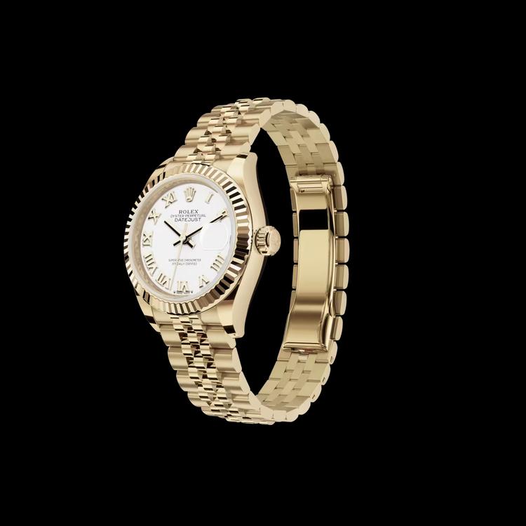Rolex  Lady Datejust - Gold - 28 mm  1